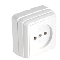 BRON S/Ü TOPRAKSIZ PRİZ BEYAZ 1